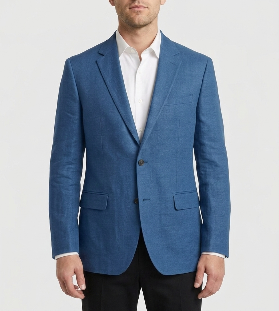 Blazer suites export quality Steel blue